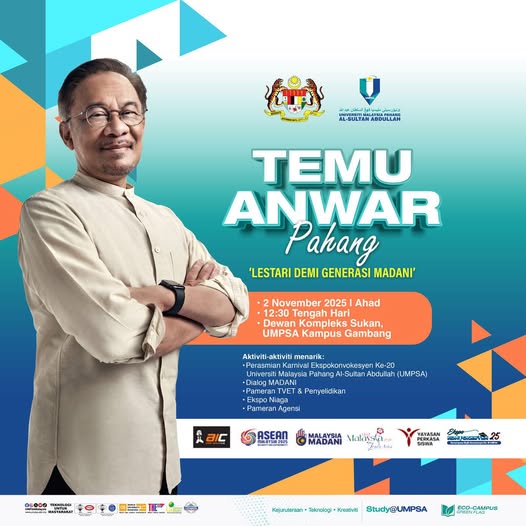 Temu Anwar @ Pahang Ahad Ini